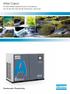 Atlas Copco. Oil-free Water-injected Screw Compressors AQ 15-55 VSD /AQ 30-55 (15-55 kw / 20-75 hp)