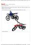 DR125 and DR150 Hensim Dirt Runner 125cc and 150cc Dirt Bike (VIN PREFIX LLCH or LUAH)