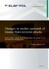 Changes in modus operandi of Islamic State terrorist attacks