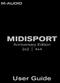 MIDISPORT. Anniversary Edition 2x2 4x4. User Guide