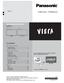 Contents. Operating Instructions LED TV. DT60M series WT60M series. Be Sure to Read. Quick Start Guide. Using your VIERA. Others.