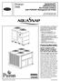 Product Data. Features/Benefits. AQUASNAP 30RAP010-060 Air-Cooled Chillers with PURON Refrigerant (R-410A)