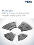 Pluralis Line Saving energy with the optimal filling for every type of fiber