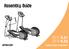 Assembly Guide EFX 5.21 EFX 5.23. Elliptical Fitness Crosstrainers