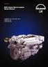 Engine catalogue. Marine Diesel engines. MAN range - light duty