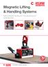 Magnetic Lifting & Handling Systems