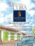 EDUCATIONAL AND CULTURAL TOURS IN CUBA. October 15 th to 20 th, 2016