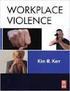 HR 200 Prevention of Workplace Violence &