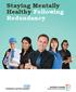 Staying Mentally Healthy Following Redundancy
